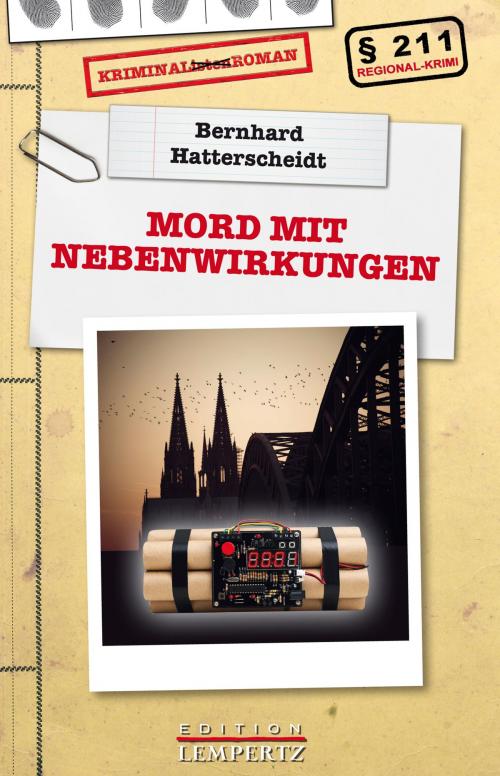 Cover of the book Mord mit Nebenwirkungen by Bernhard Hatterscheidt, Edition Lempertz