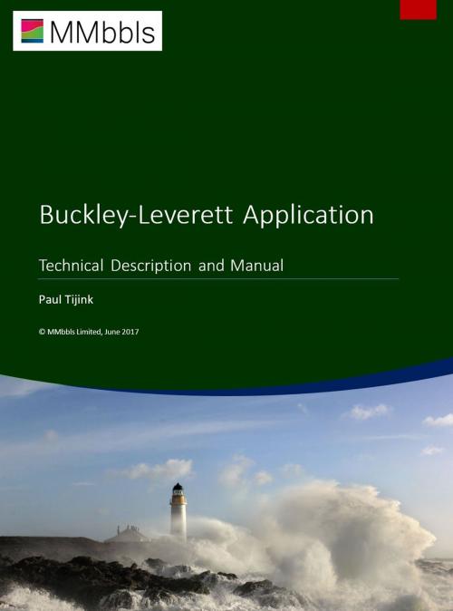 Cover of the book Buckley-Leverett Application by Paul Tijink, MMbbls Ltd.