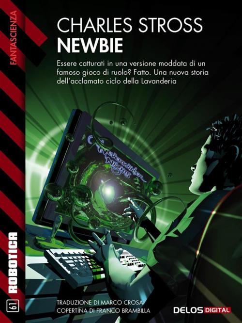 Cover of the book Newbie by Charles Stross, Delos Digital