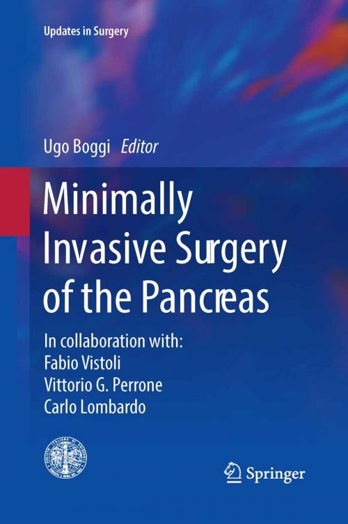 Cover of the book Minimally Invasive Surgery of the Pancreas by , Springer Milan