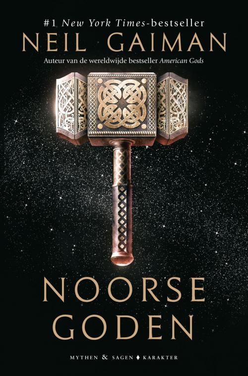 Cover of the book Noorse goden by Neil Gaiman, Karakter Uitgevers BV