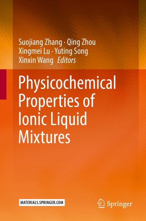 Cover of the book Physicochemical Properties of Ionic Liquid Mixtures by , Springer Netherlands