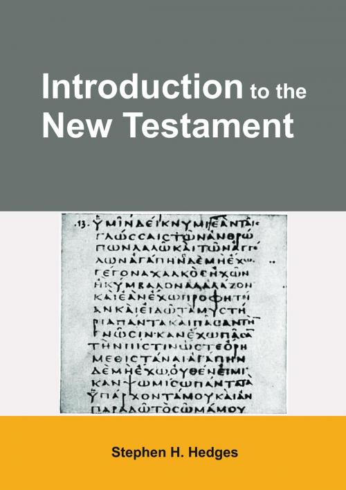 Cover of the book Introduction to the New Testament by Stephen Hedges, Stephen Hedges