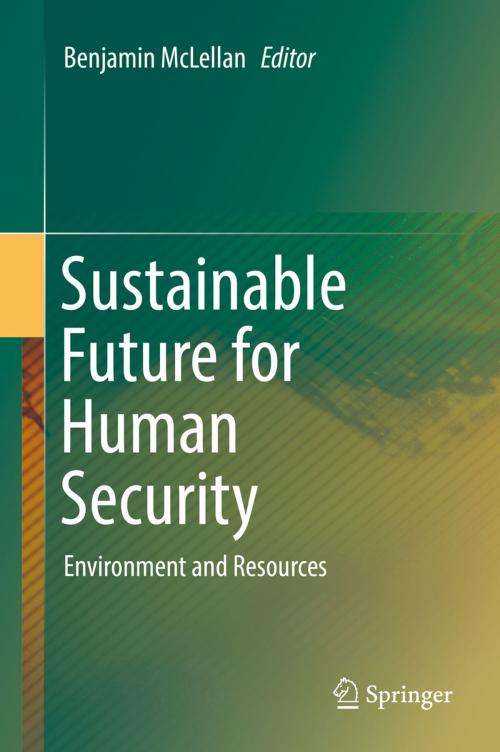 Cover of the book Sustainable Future for Human Security by , Springer Singapore