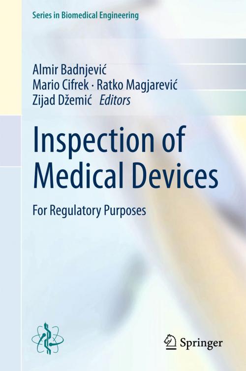 Cover of the book Inspection of Medical Devices by , Springer Singapore