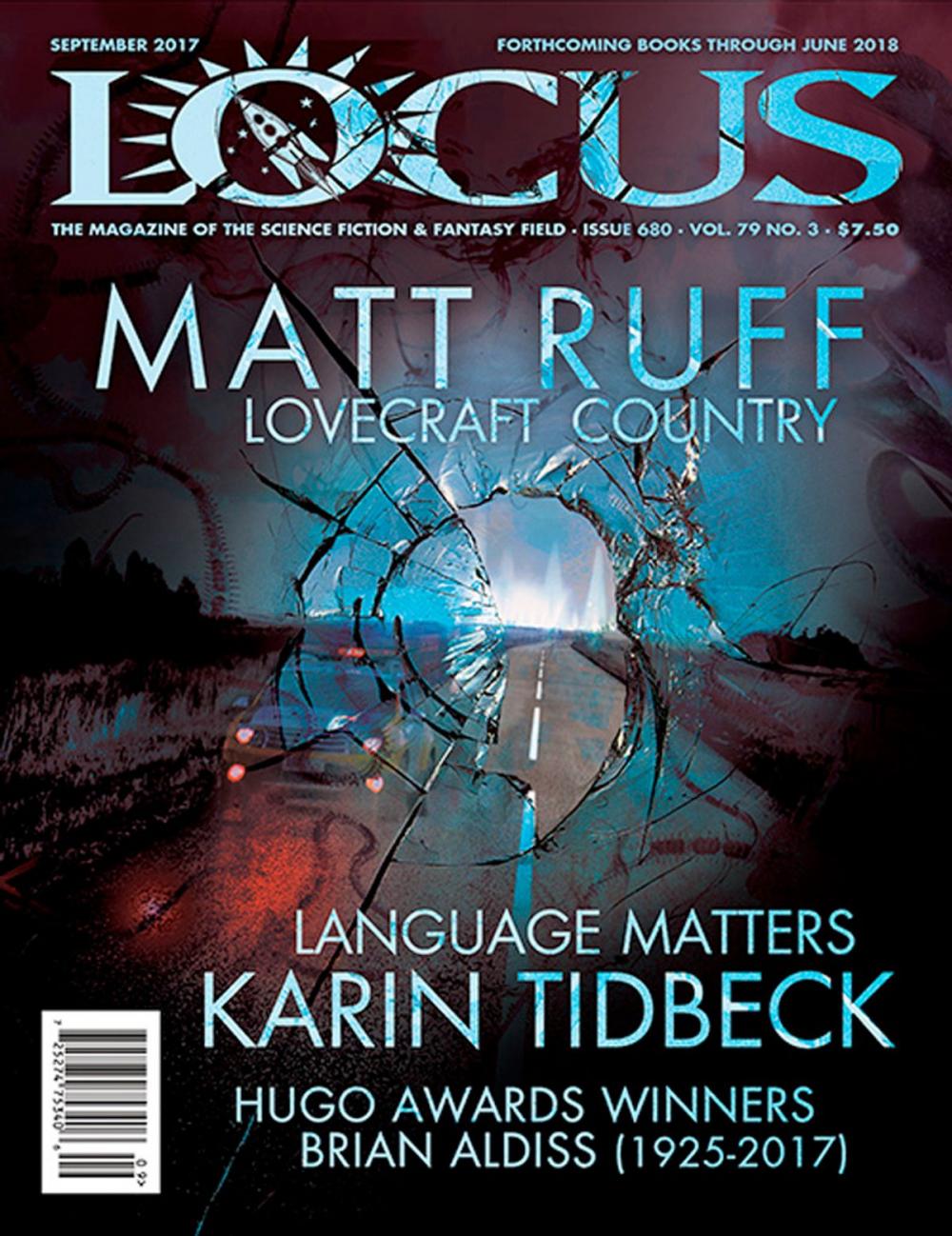 Big bigCover of Locus Magazine, Issue #680, September 2017