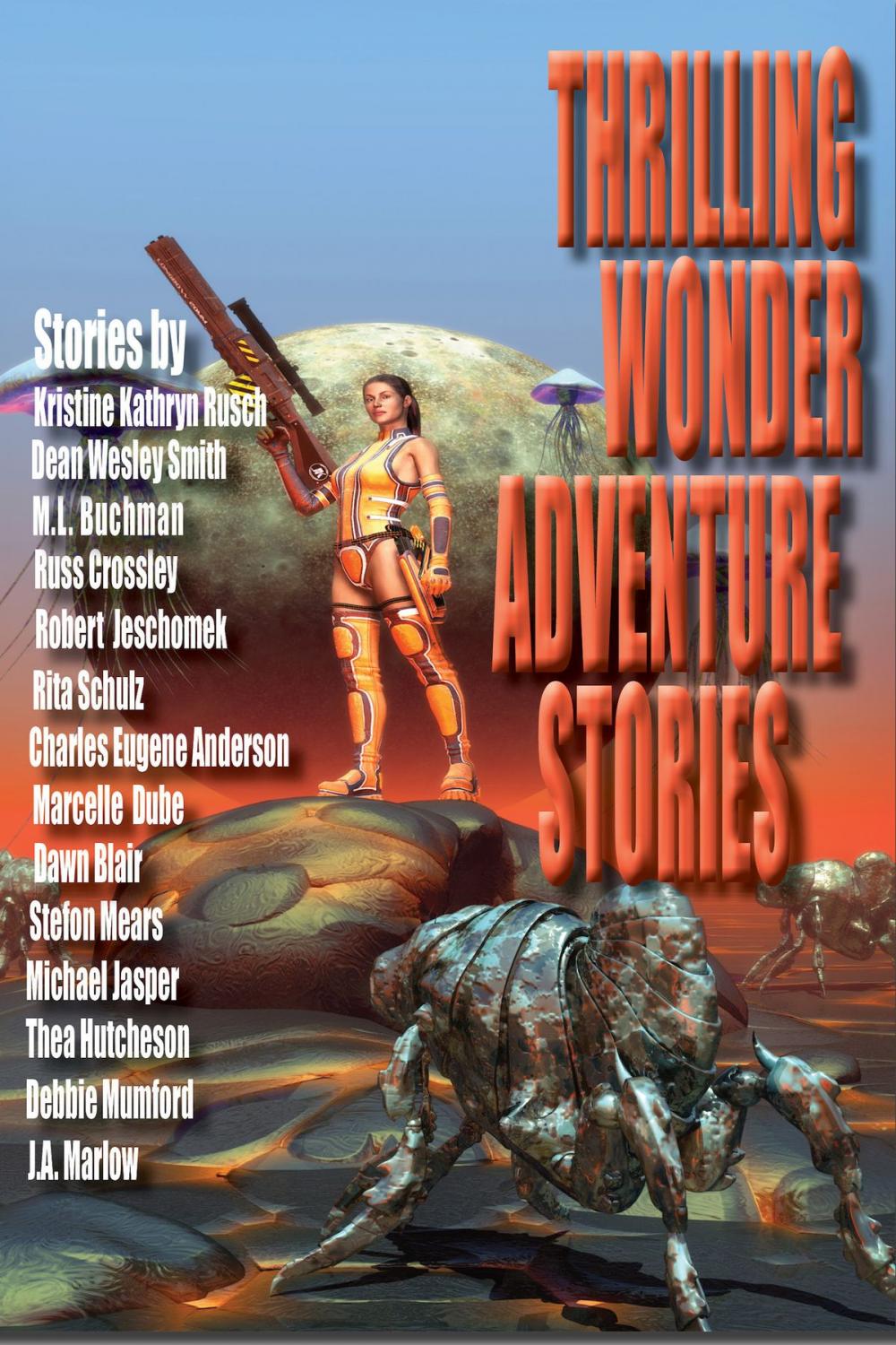 Big bigCover of Thrilling Wonder Adventure Stories