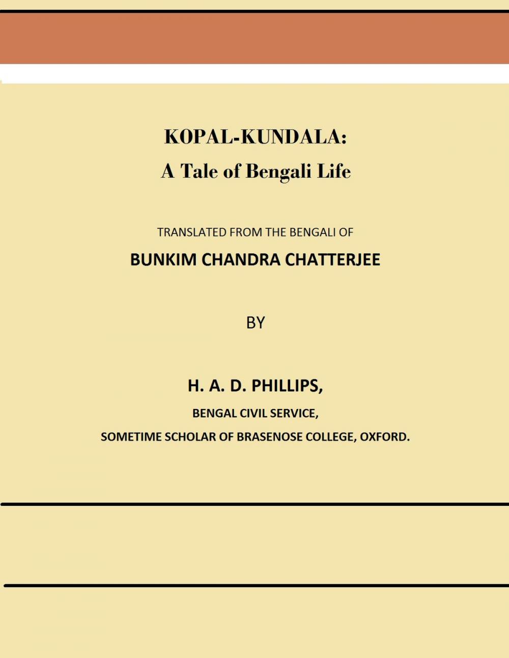 Big bigCover of Kopal-Kundala