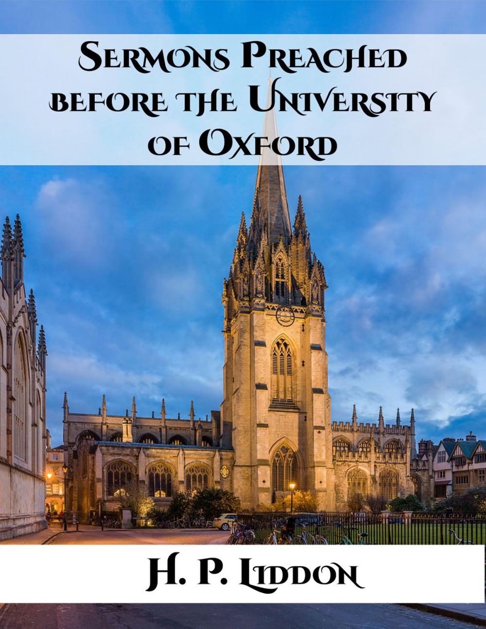 Big bigCover of Sermons Preached before the University of Oxford