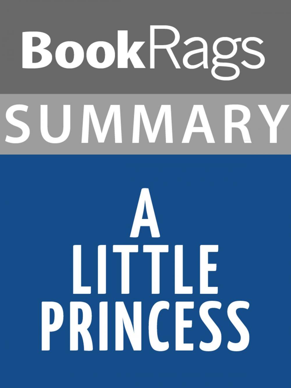 Big bigCover of Summary & Study Guide: A Little Princess