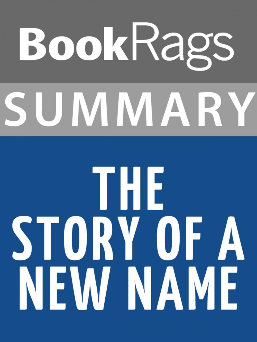 Big bigCover of Summary & Study Guide: The Story of a New Name