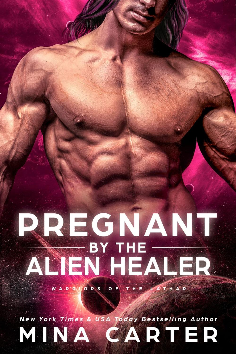 Big bigCover of Pregnant by the Alien Healer