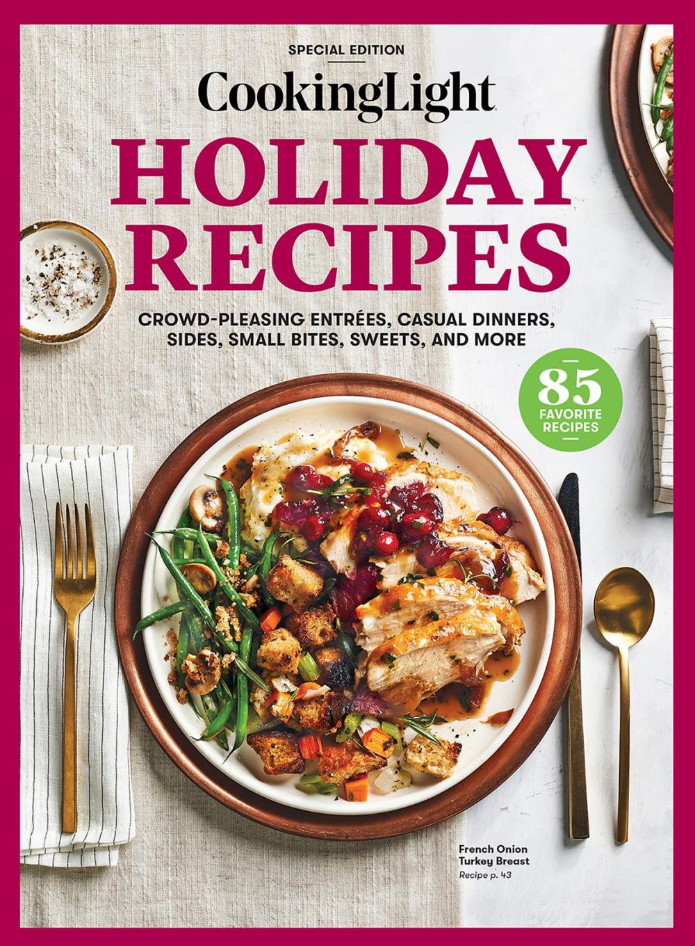 Big bigCover of COOKING LIGHT Holiday Recipes