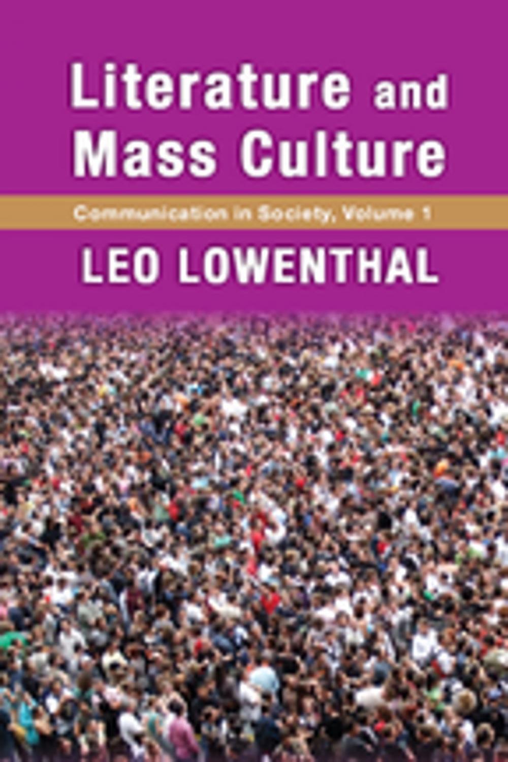 Big bigCover of Literature and Mass Culture