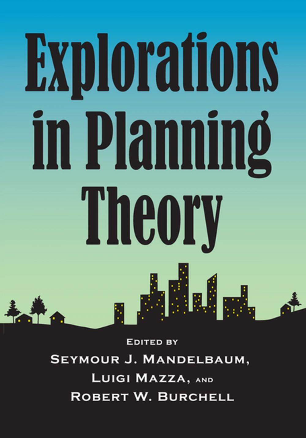 Big bigCover of Explorations in Planning Theory