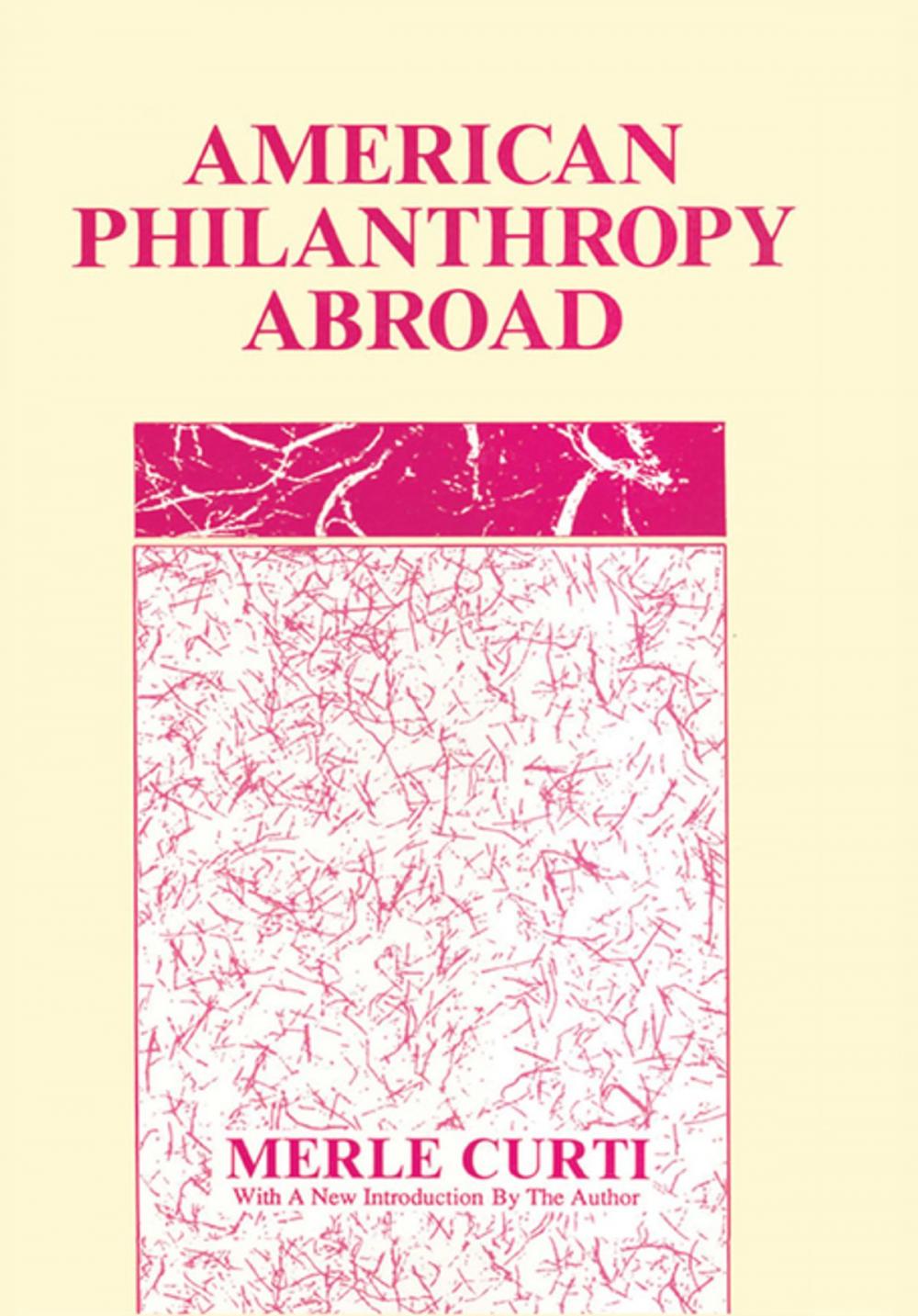 Big bigCover of American Philanthropy Abroad