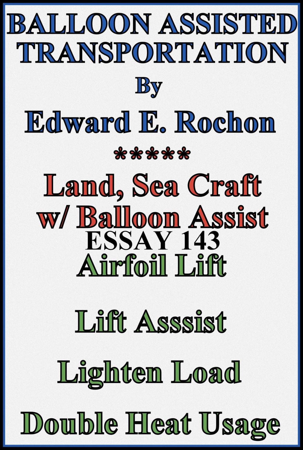 Big bigCover of Balloon Assisted Transportation