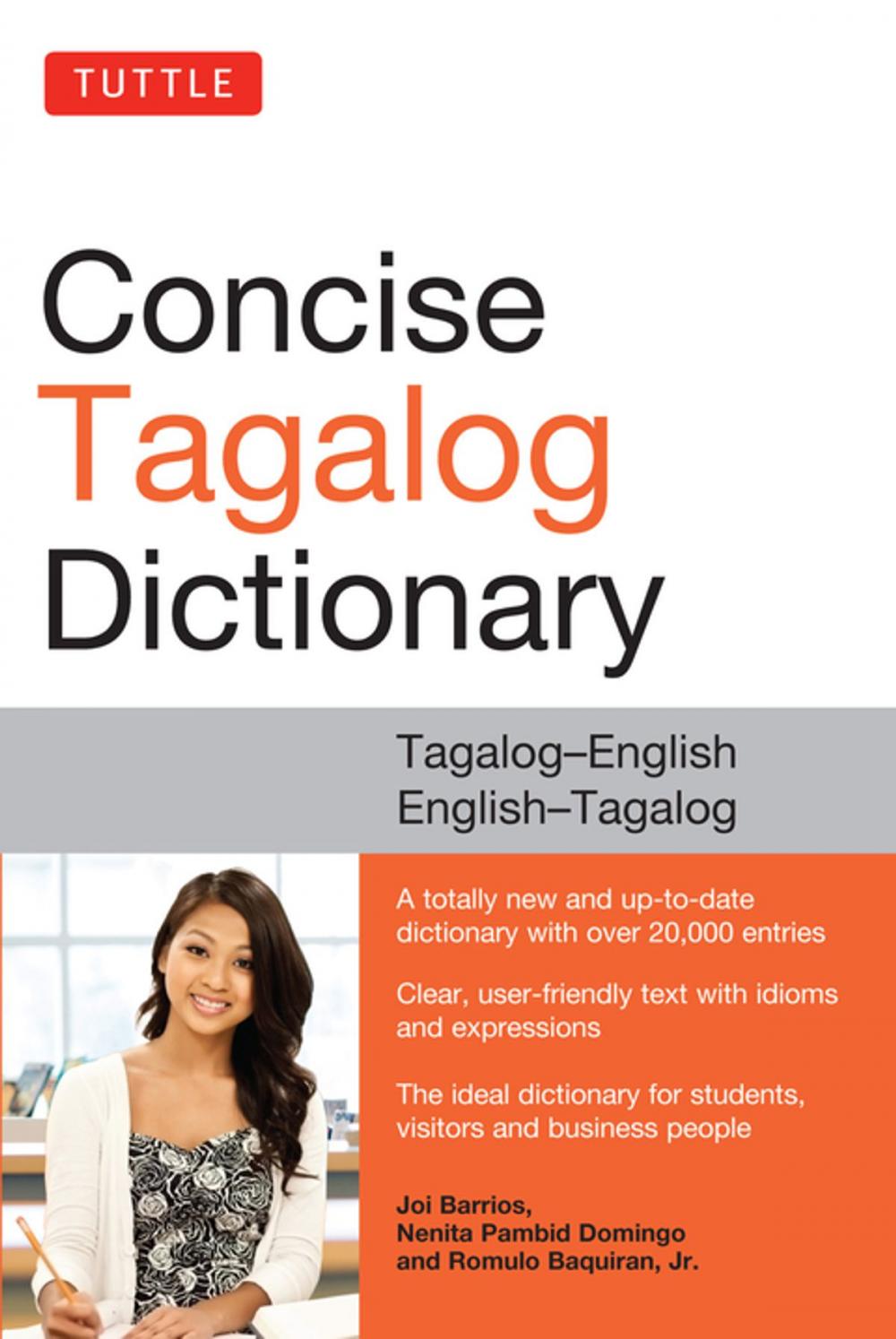 Big bigCover of Tuttle Concise Tagalog Dictionary