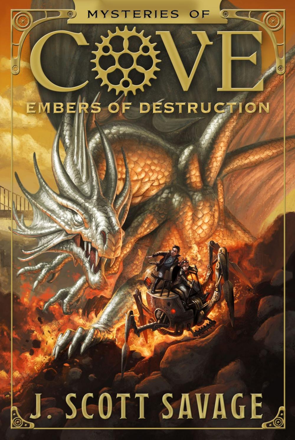 Big bigCover of Mysteries of Cove, Book 3: Embers of Destruction