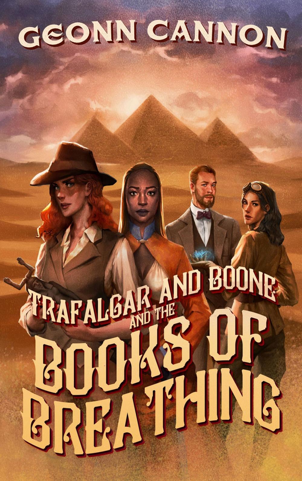 Big bigCover of Trafalgar and Boone and the Books of Breathing