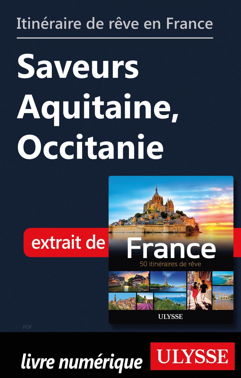 Big bigCover of Itinéraire de rêve en France - Saveurs Aquitaine, Occitanie