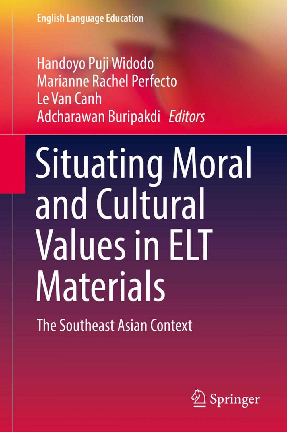 Big bigCover of Situating Moral and Cultural Values in ELT Materials