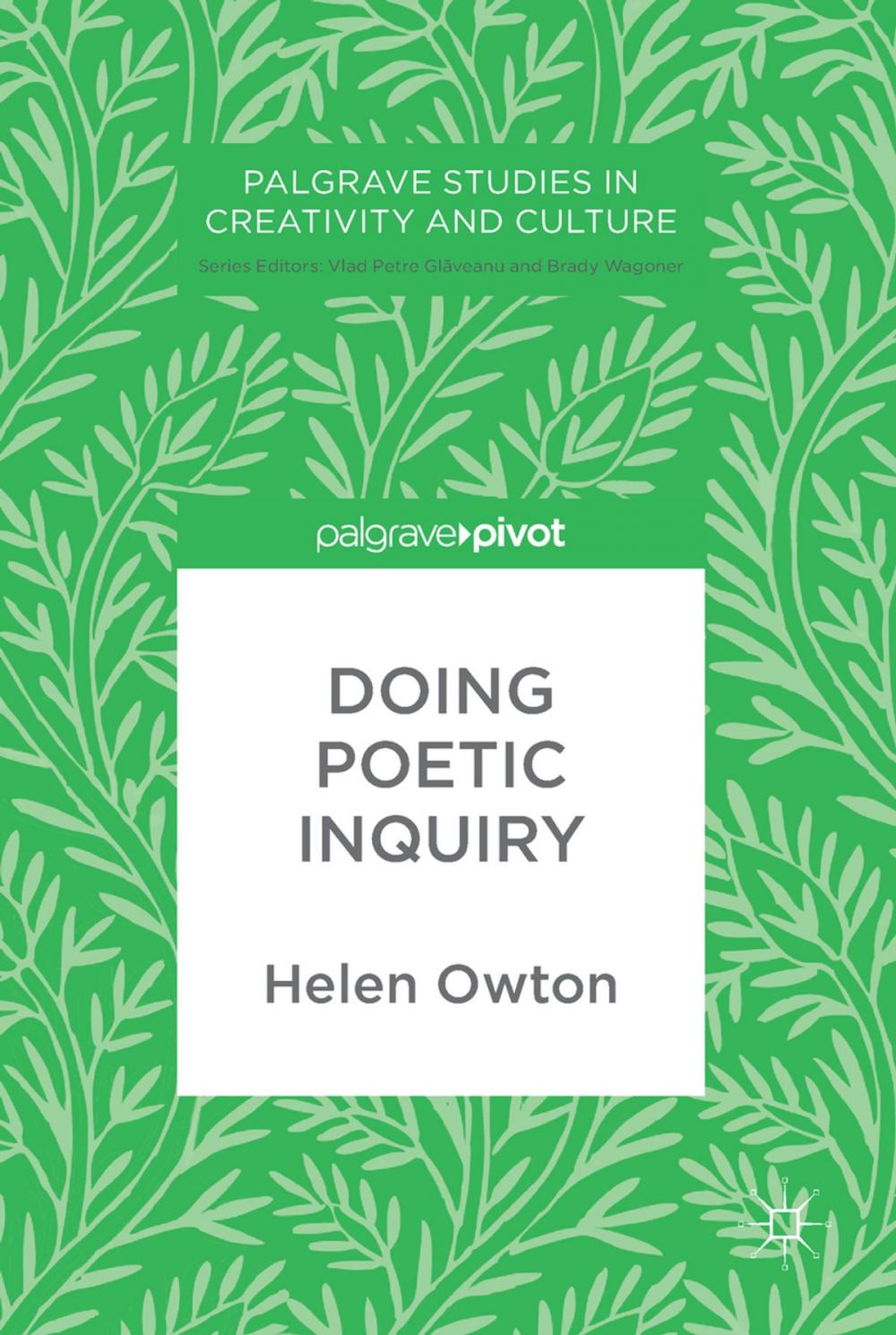 Big bigCover of Doing Poetic Inquiry