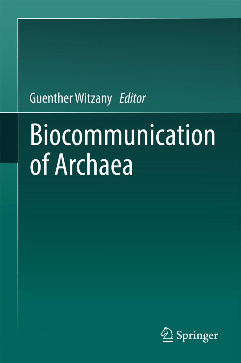 Big bigCover of Biocommunication of Archaea
