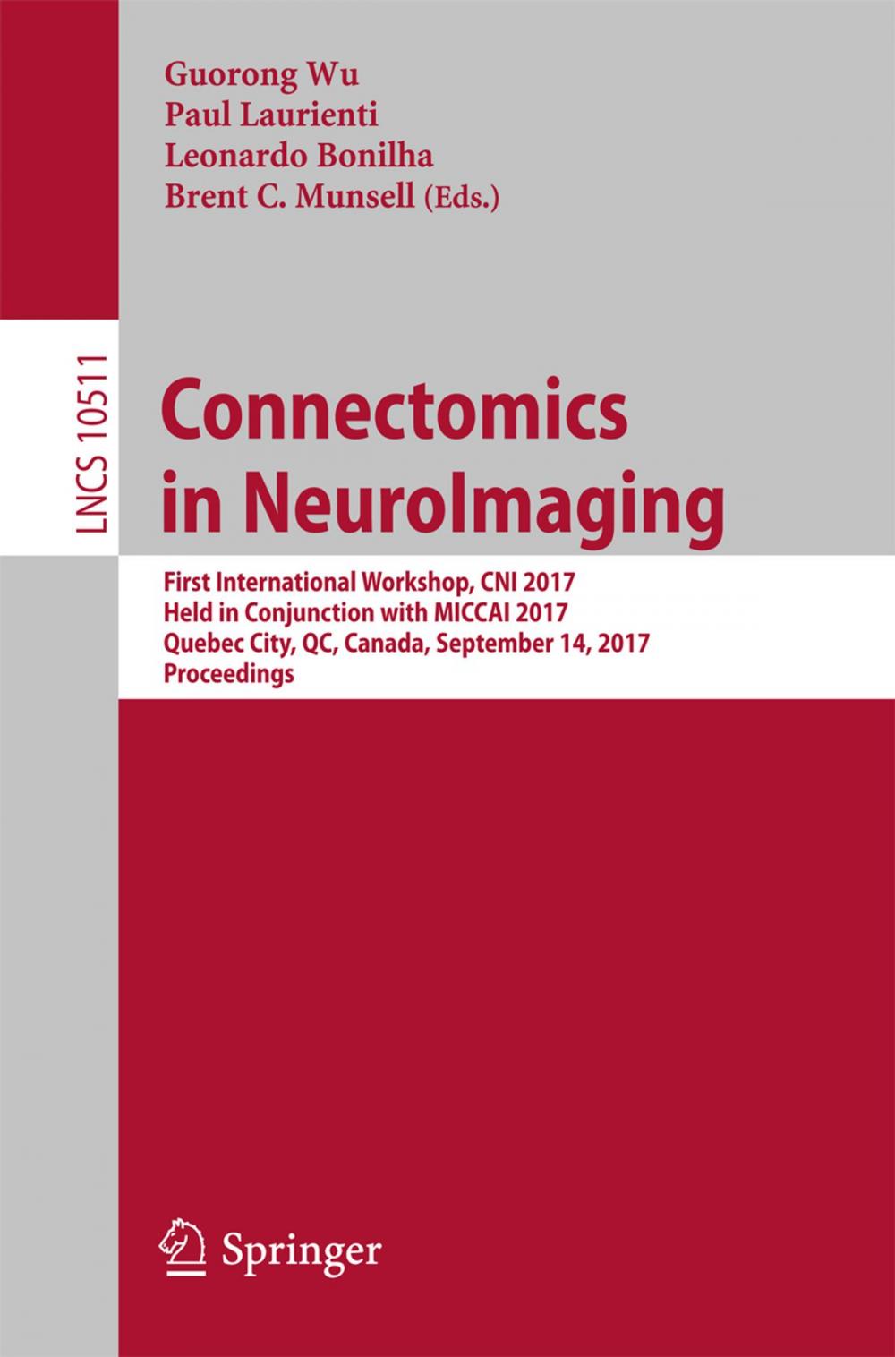 Big bigCover of Connectomics in NeuroImaging