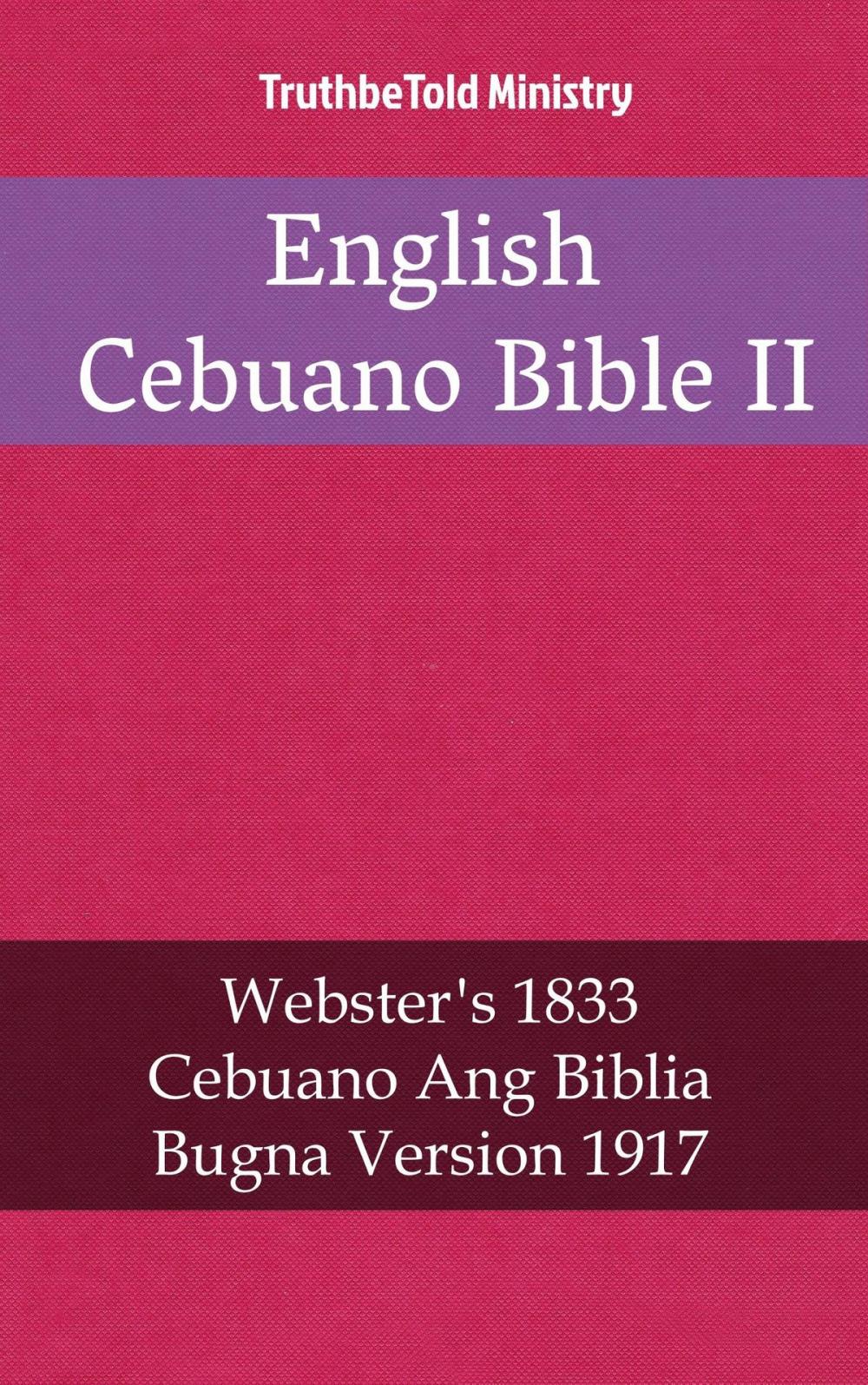 Big bigCover of English Cebuano Bible II