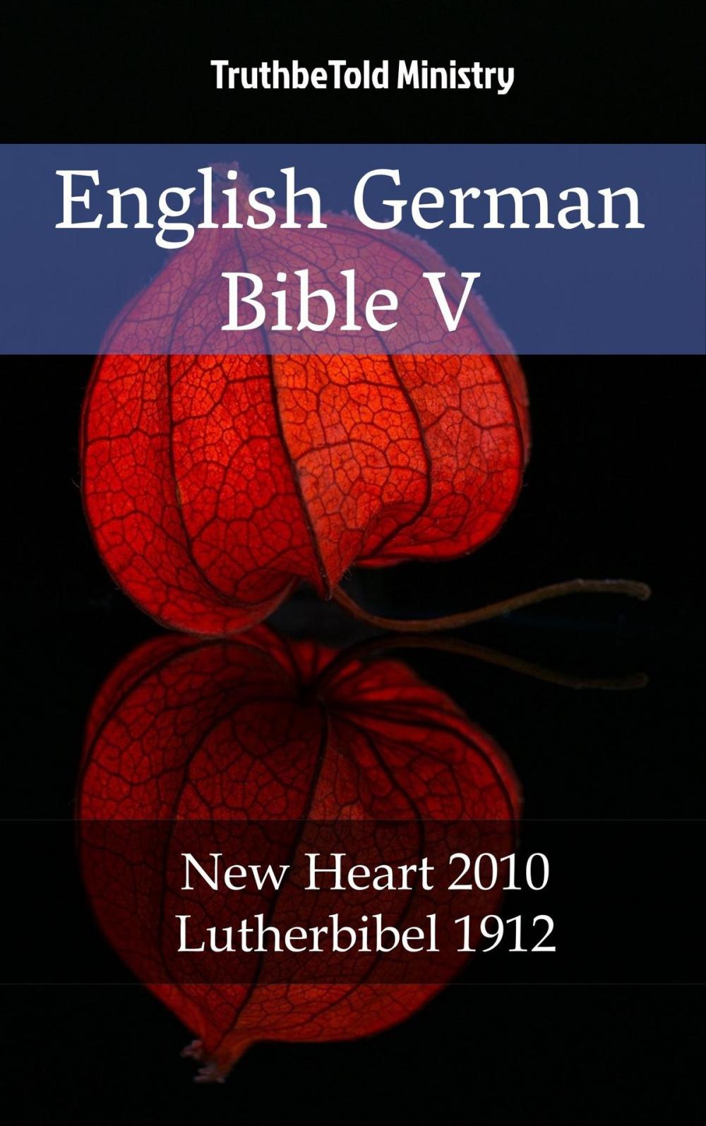 Big bigCover of English German Bible V