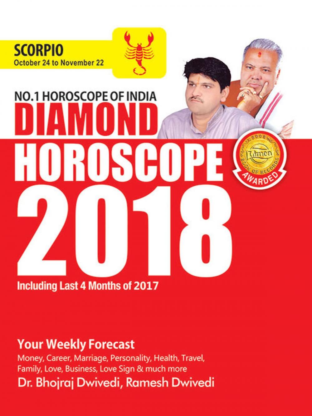 Big bigCover of Diamond Horoscope 2018 : Scorpio