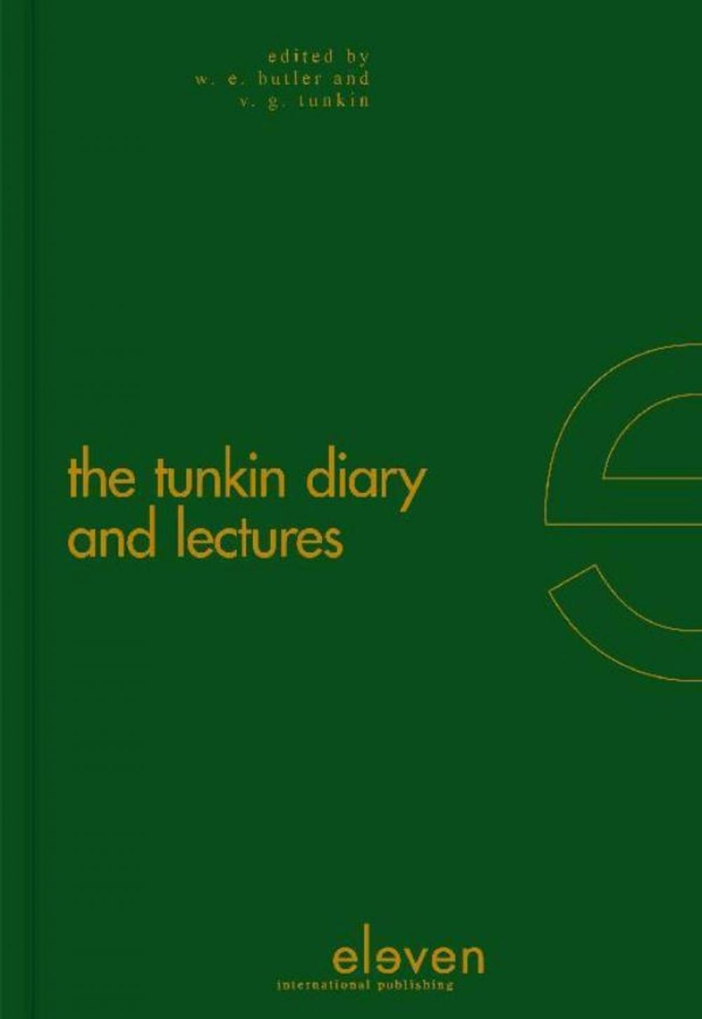 Big bigCover of The Tunkin Diary and Lectures