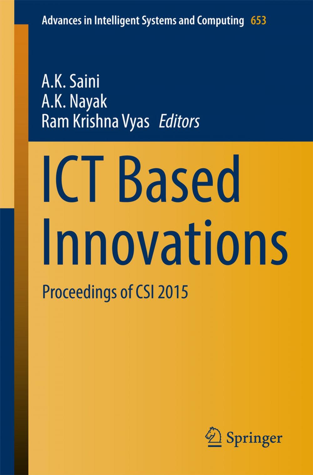 Big bigCover of ICT Based Innovations