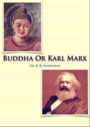 Cover of the book Buddha or Karl Marx by M.K.Gandhi