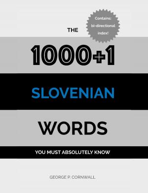 Book cover of The 1000+1 Slovenian Words you must absolutely know