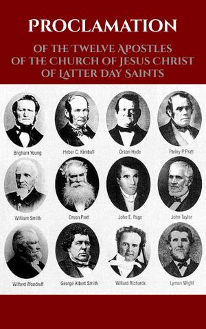 bigCover of the book Proclamation of the Twelves Apostles of the Church of Jesus Christ of Latter Day Saints by 