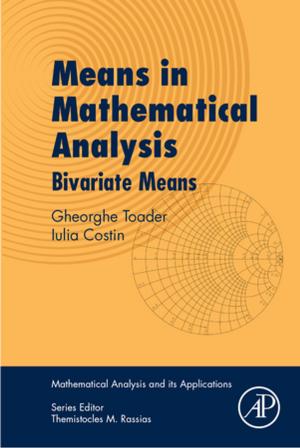 Cover of the book Means in Mathematical Analysis by Rui Cao, Jianhong Chen, Ph.D.