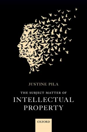 Book cover of The Subject Matter of Intellectual Property