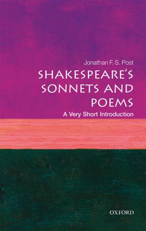 Cover of Shakespeare's Sonnets and Poems: A Very Short Introduction