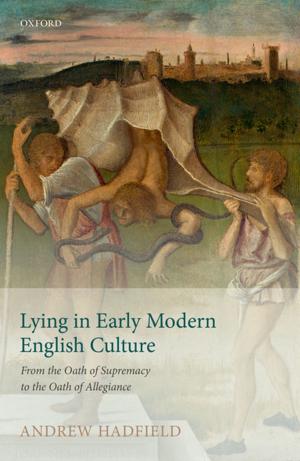 Book cover of Lying in Early Modern English Culture