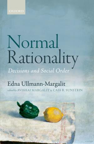 Cover of the book Normal Rationality by Professor David Ormerod, The Right Honourable Lord Justice Hooper