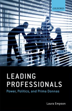 Cover of the book Leading Professionals by J.A James