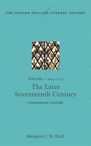 Cover of The Oxford English Literary History