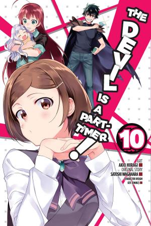Cover of the book The Devil Is a Part-Timer!, Vol. 10 (manga) by Homura Kawamoto, Toru Naomura