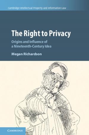 Book cover of The Right to Privacy