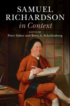 Cover of the book Samuel Richardson in Context by Steven Beller