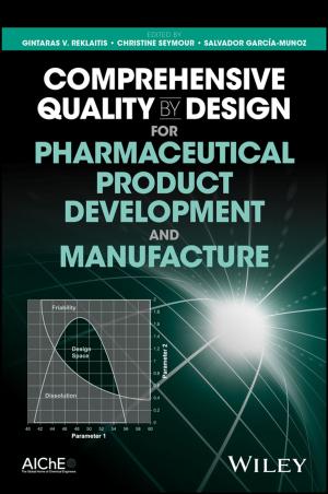 Cover of the book Comprehensive Quality by Design for Pharmaceutical Product Development and Manufacture by Marida Bertocchi, William T. Ziemba, Sandra L. Schwartz