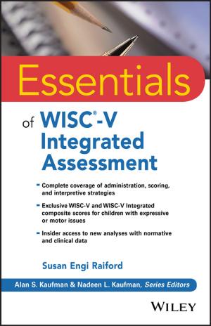 Cover of the book Essentials of WISC-V Integrated Assessment by Miriam D. Rosenthal, Robert H. Glew