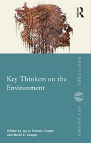 Cover of the book Key Thinkers on the Environment by Marc D. Feldman